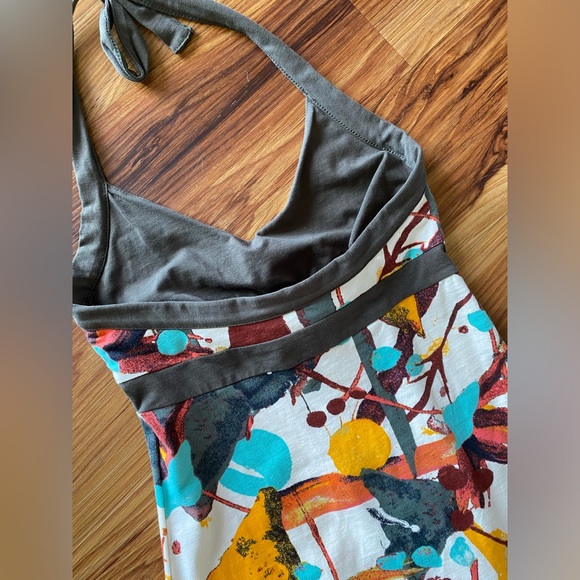 PATAGONIA Iliana Halter Dress River Queen Pickled Ginger - XS - Picture 7 of 7